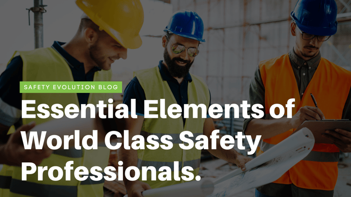 What skills do you need to become a World-Class Safety Professional?